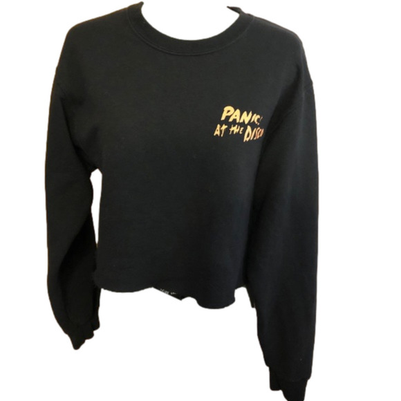 Hot Topic Tops - SMALL Panic at the Disco PRTW CropHoodie